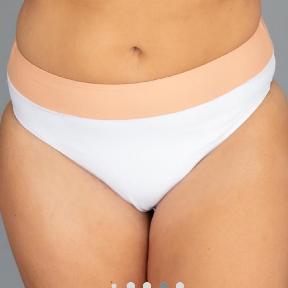 Chasing the sun swimsuit white bottoms